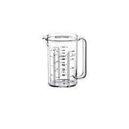 Transparent Guzzini 01320100 Measuring jug with handle 