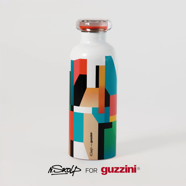 Bottiglia termica da viaggio Guzzini, col. Multicolore