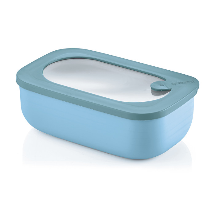 STORE&MORE - Shallow airtight fridge/freezer/microwave containers (L)  Guzzini, col. Clay