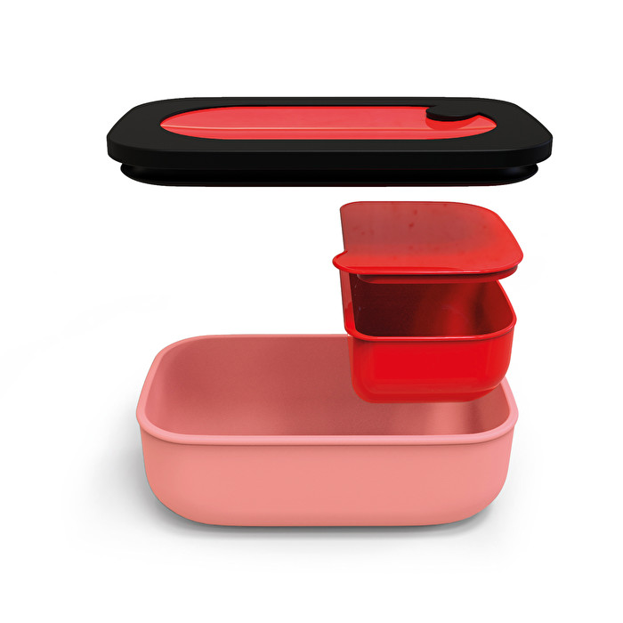 STORE&GO LUNCHBOX WITH CASE Guzzini, col. Bright red | Shop Online