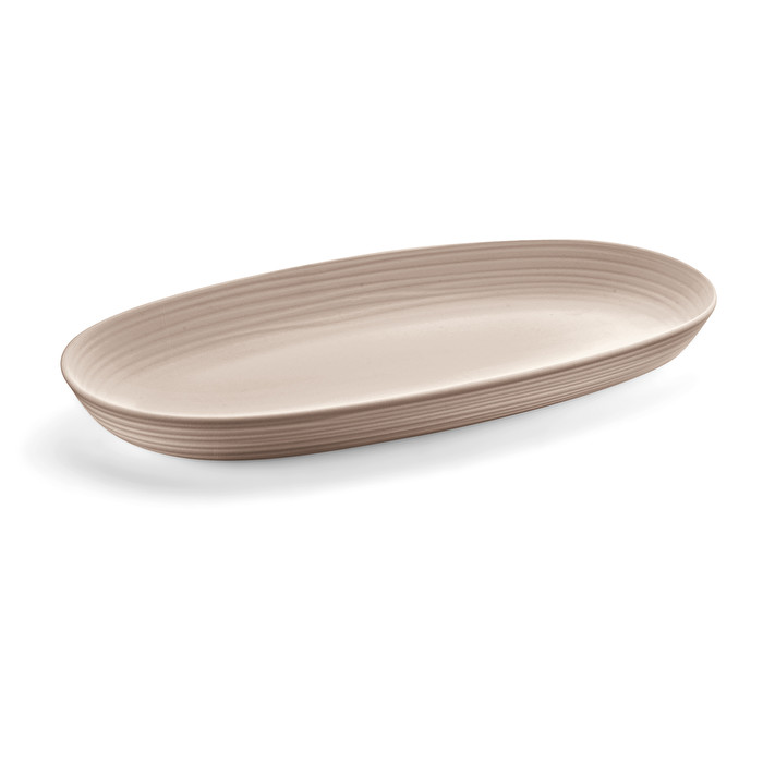 Guzzini Vassoio da portata ovale in eco-plastica dal design moderno  Dolcevita