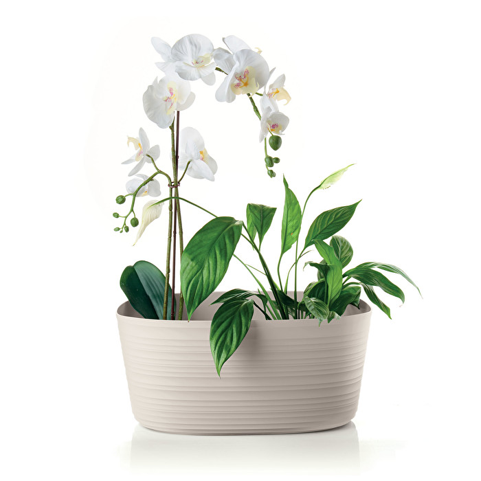 Large plant pot Guzzini, col. Taupe Shop Online