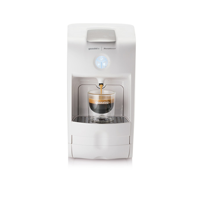 funktionierende Getränke mit Kapseln Weiß Carlo Colombo 30 x 16,5 x 29,5 cm Guzzini Hausbrandt Coffee Project Kaffeemaschine für Espresso-Espresso 