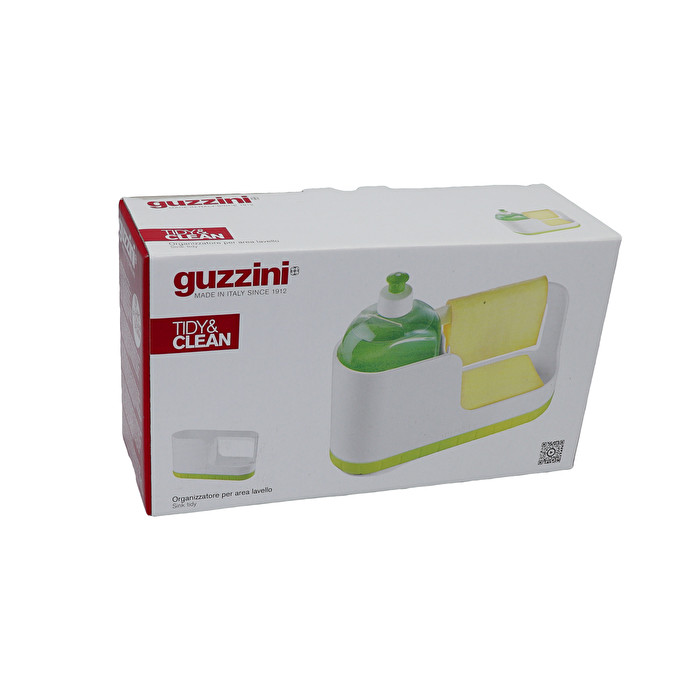 Guzzini Kitchen Active Design Organizzatore per Lavello Tidy&Clean 24,2 x 8,3 x H 13,4 cm Marrone 