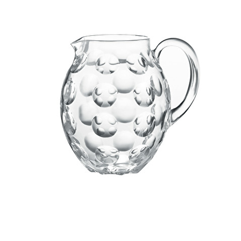 110 - Pitcher with lid Guzzini, col. Clear