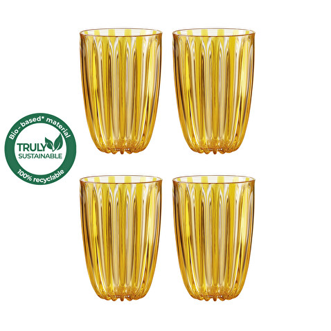 Guzzini Tierra Tan 11-fl oz. Plastic Tumbler Glass 17950179