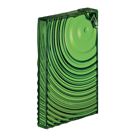 SALAD LUNCH BOX ZERO Guzzini, col. Verde smeraldo trasparente